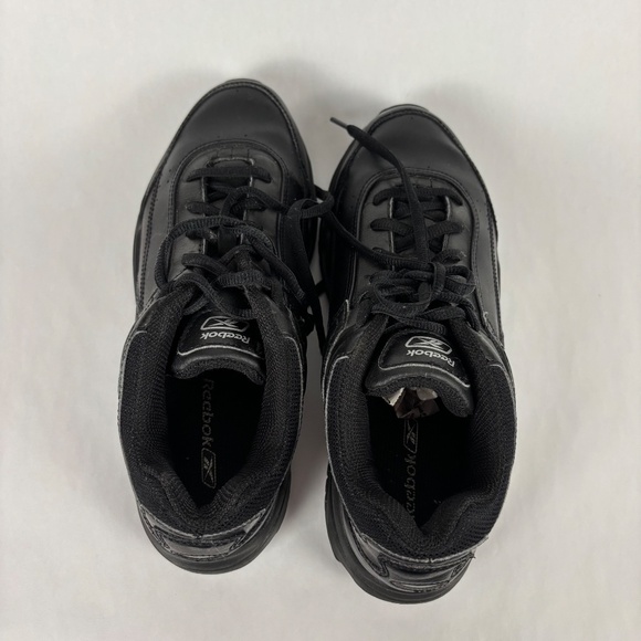 Reebok, Black Hexalite, Sneakers, Walk/Run/Gym Shoes, Black Leather - Picture 8 of 10